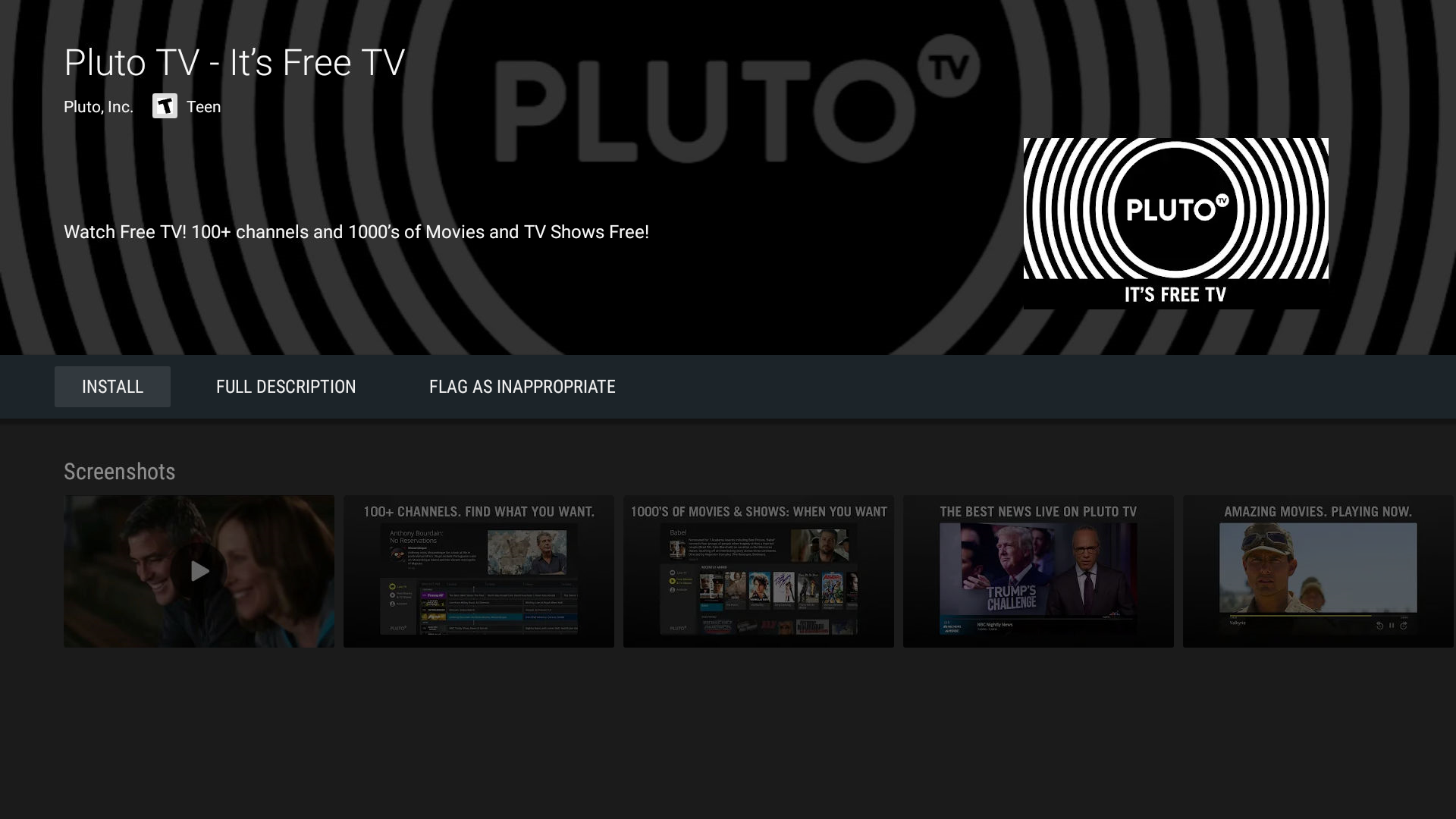 Pluto TV is the Best FREE Live TV Streaming Application!