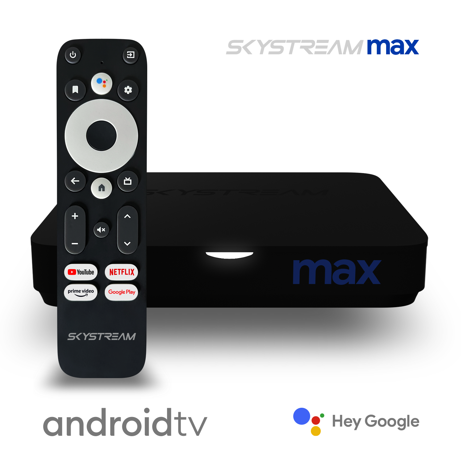 Box android TV 4K UHD certifié Google - Exp@nd TV